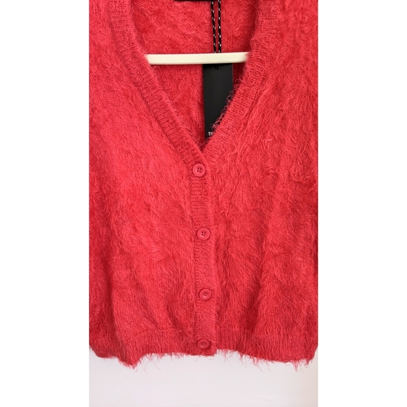 ASOS Threadbare Hot Pink Fuzzy 3 Piece Lounge Set - Picture 4 of 6